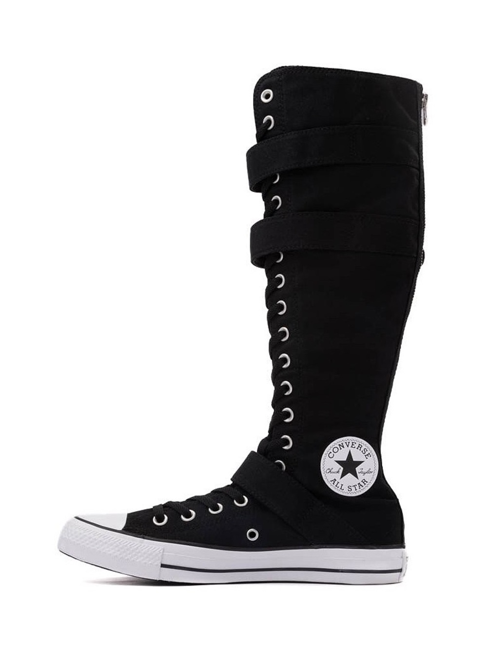 Converse Chuck Taylor All Star XX-Hi Straps & Buckles Sneaker - Black - Picture 2 of 10